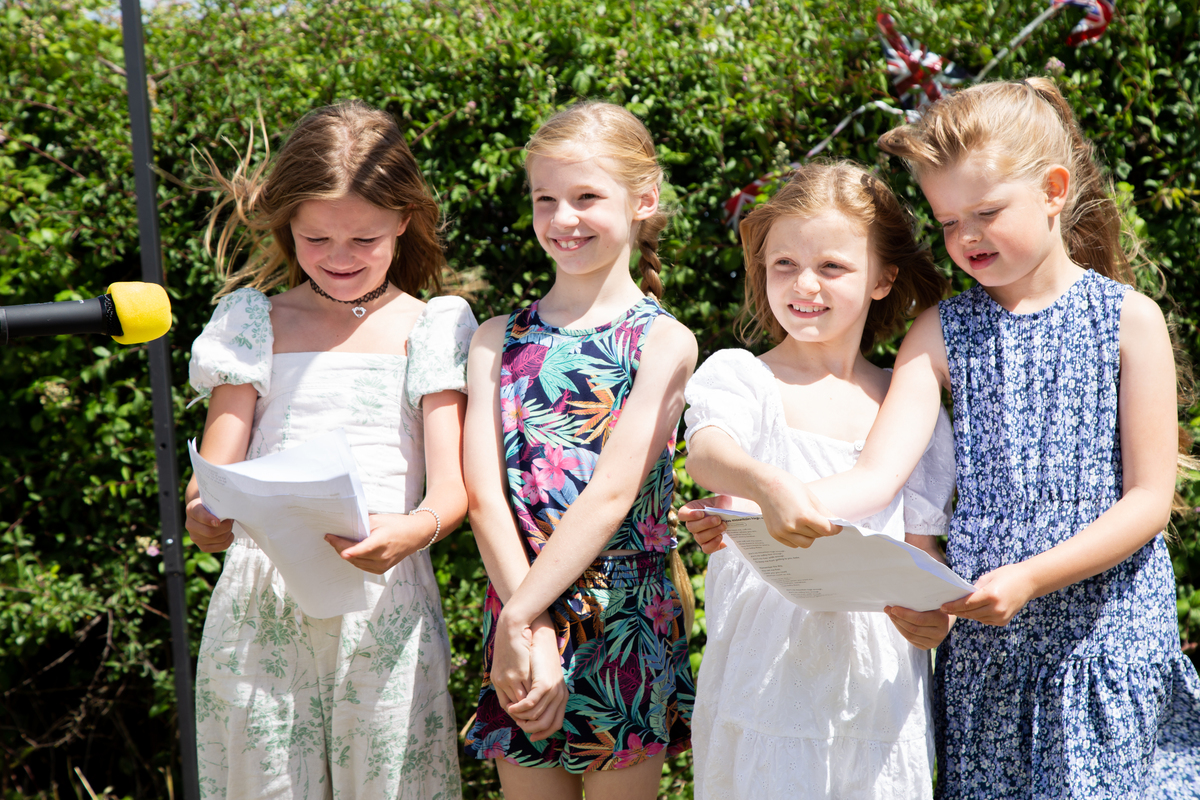 Members of the West Hanningfield School Choir